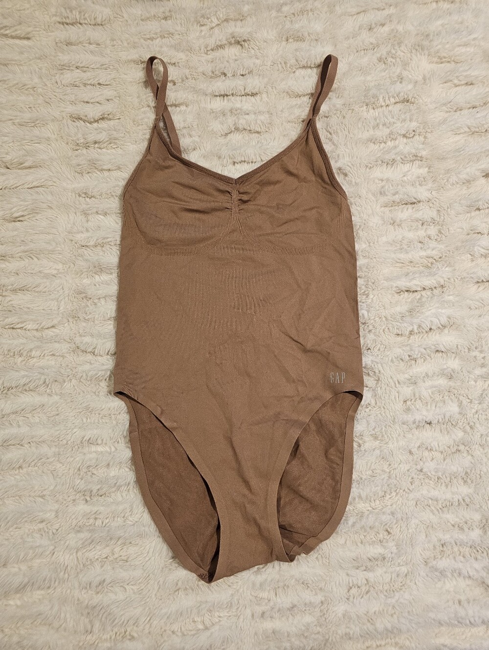 GapBody Tan Shaping Bodysuit Small
